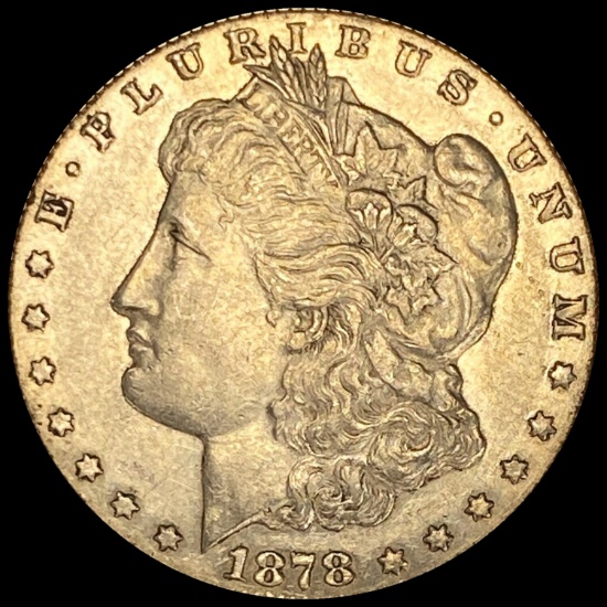1878-CC Silver Morgan Dollar CLOSELY UNCIRCULATED