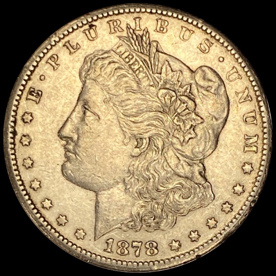1878-CC Silver Morgan Dollar CLOSELY UNCIRCULATED
