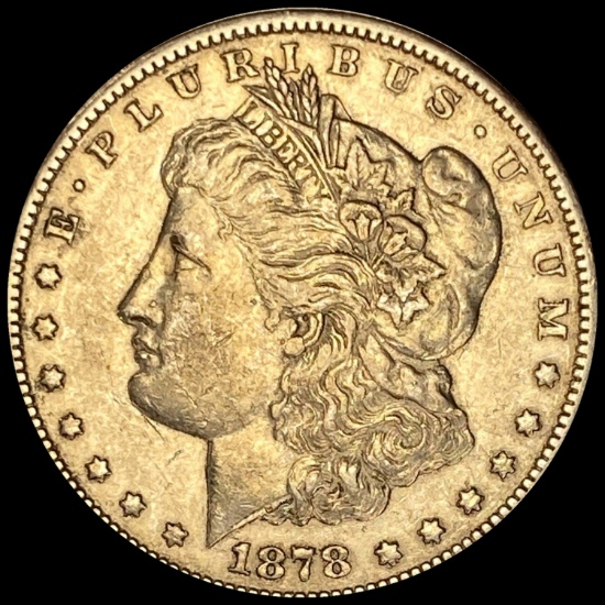 1878-CC Silver Morgan Dollar CLOSELY UNCIRCULATED