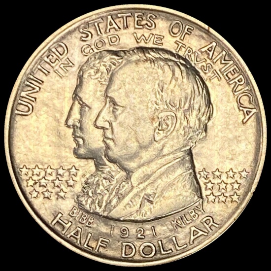 1921 Alabama Centennial Silver Half Dollar UNCIRCULATED