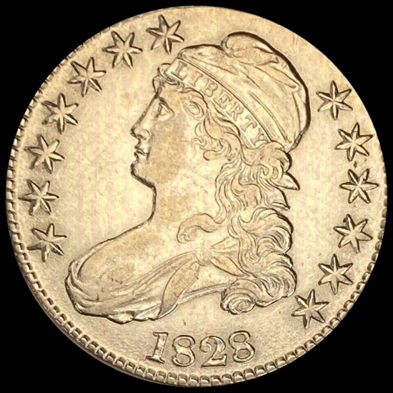 1828 Capped Bust Half Dollar UNCIRCULATED