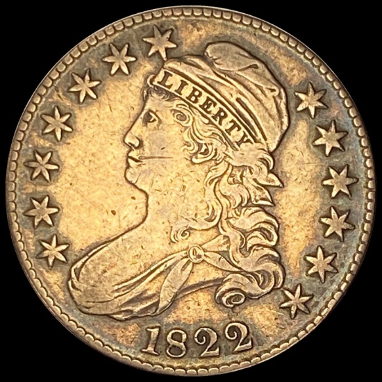 1822 Capped Bust Half Dollar HIGH GRADE