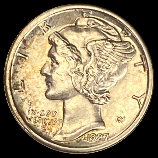 1927-S Mercury Dime CHOICE BU