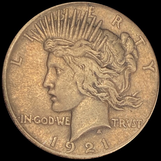 1921 Silver Peace Dollar LIGHTLY CIRCULATED