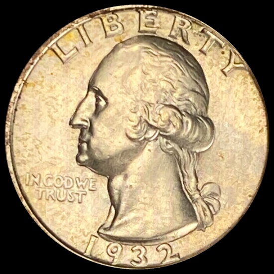 1932 Silver Washington Quarter UNCIRCULATED