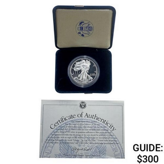 1999-P Silver Eagle