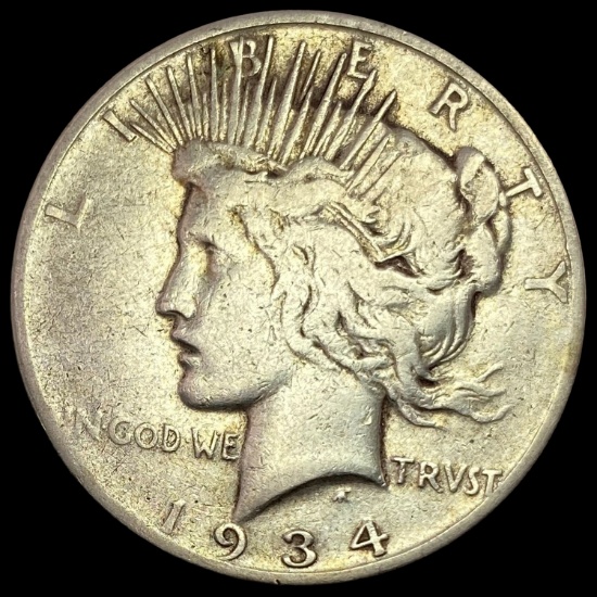 1934 Peace Dollar NICELY CIRCULATED