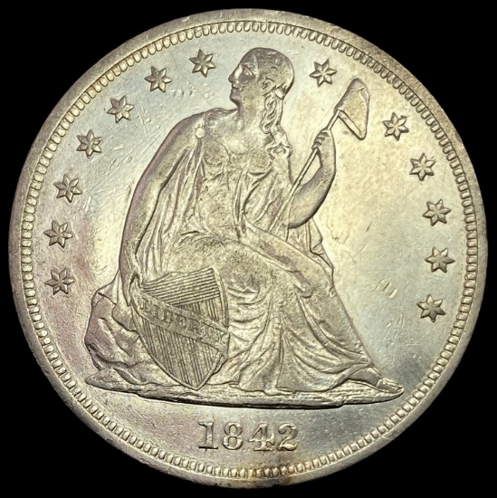 1842 Seated Liberty Dollar HIGH GRADE