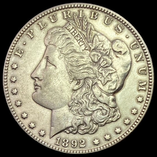 1892-O Morgan Silver Dollar CLOSELY UNCIRCULATED