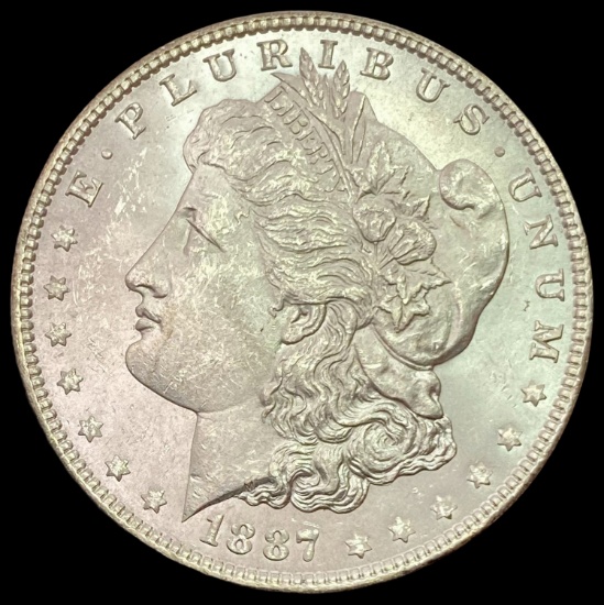 1887 Morgan Silver Dollar CHOICE BU