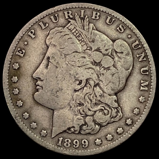 1899-S Morgan Silver Dollar LIGHTLY CIRCULATED
