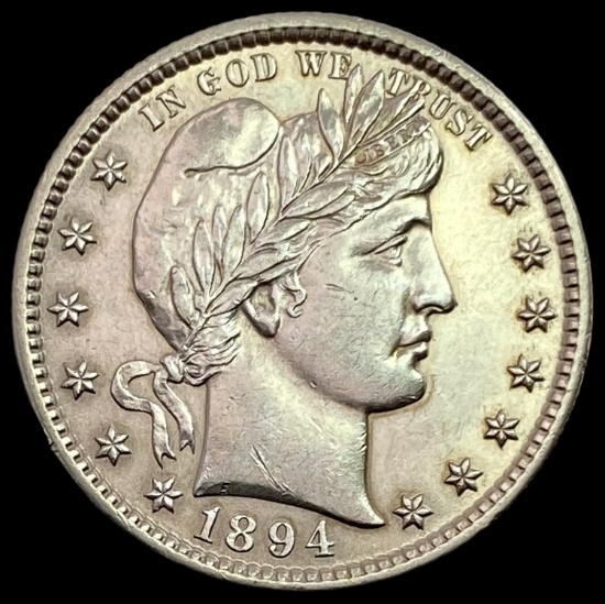 1894-S Barber Quarter UNCIRCULATED