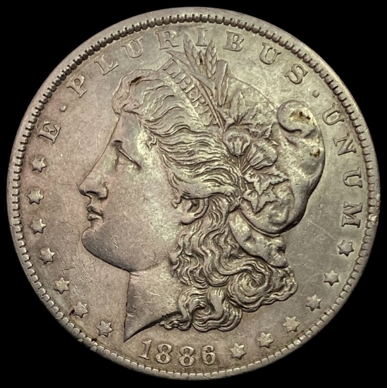 1886-O Morgan Silver Dollar CLOSELY UNCIRCULATED