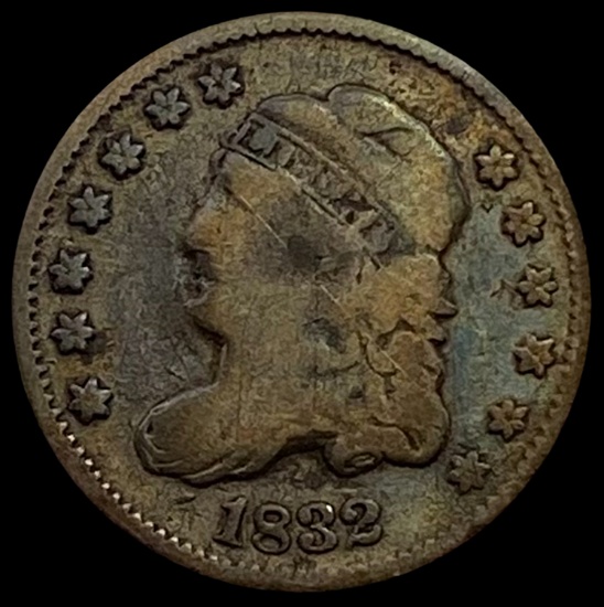 1832 Capped Bust Half Dime NICELY CIRCULATED