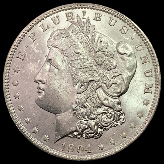 1904 Morgan Silver Dollar CHOICE BU