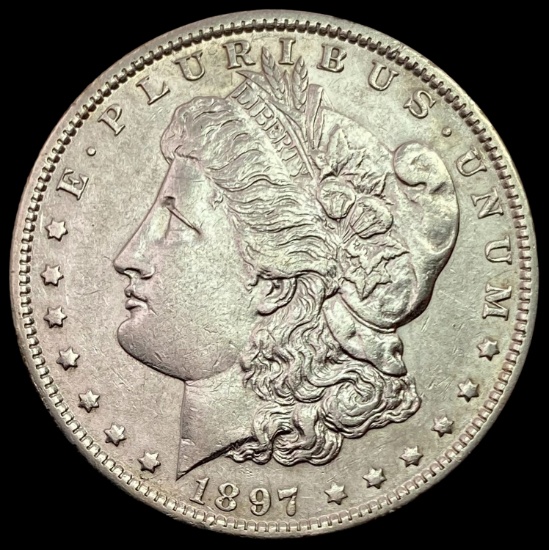 1897-O Morgan Silver Dollar CLOSELY UNCIRCULATED