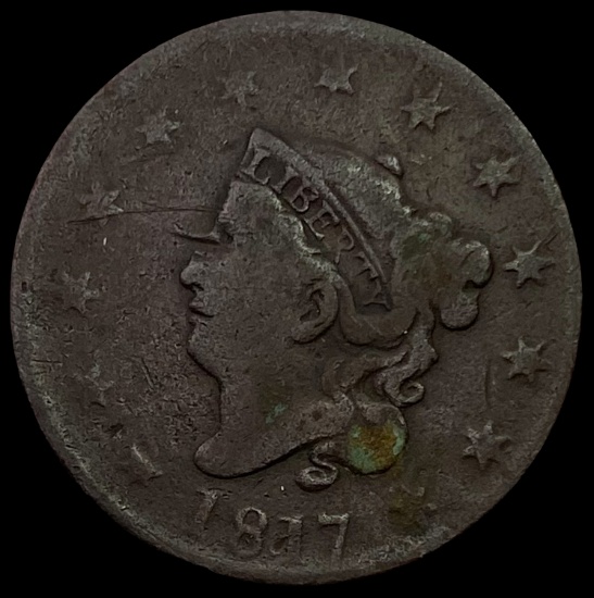 1817 Coronet Head Large Cent NICELY CIRCULATED
