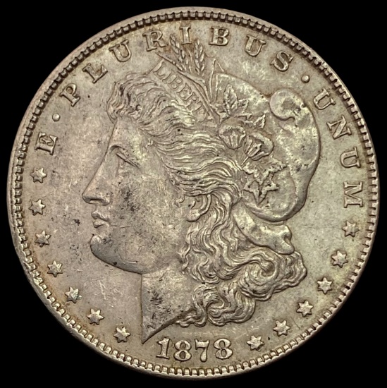 1878 Morgan Silver Dollar CLOSELY UNCIRCULATED