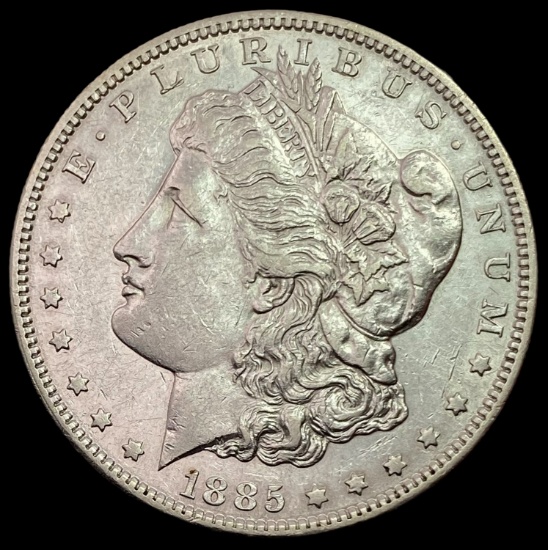 1885-S Morgan Silver Dollar CLOSELY UNCIRCULATED