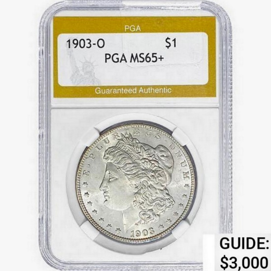 1903-O Morgan Silver Dollar PGA MS65+