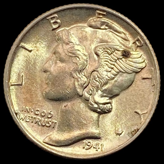 1941 Mercury Dime CHOICE BU