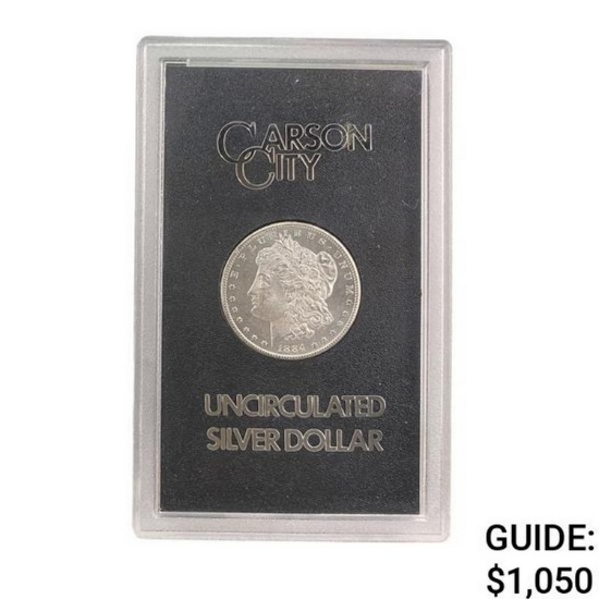 1884-CC Morgan Silver Dollar GSA UNC