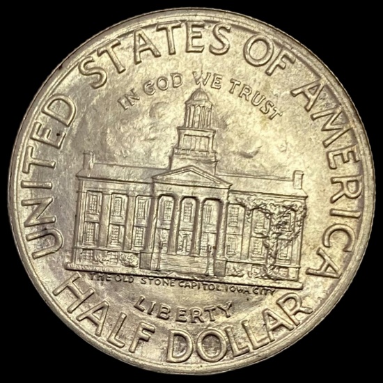 1946 Iowa Centennial Half Dollar GEM BU