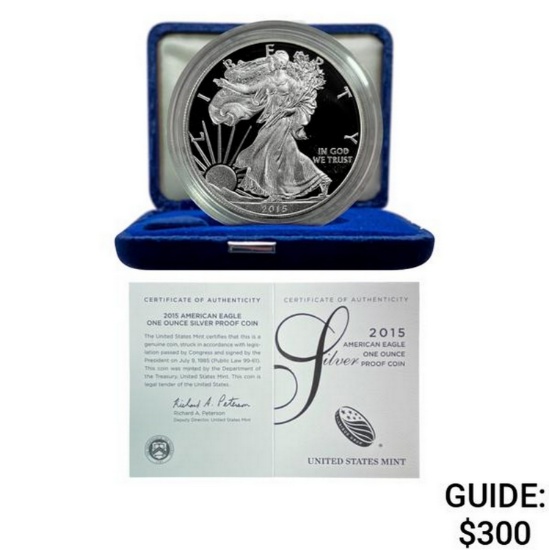 2015-W PROOF Silver Eagle