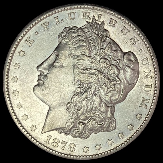 1878-CC Morgan Silver Dollar CLOSELY UNC