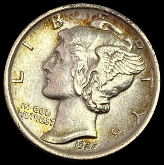 1924 Mercury Dime CHOICE BU