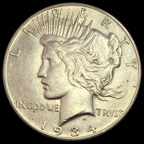 1934 Peace Dollar CLOSELY UNCIRCULATED