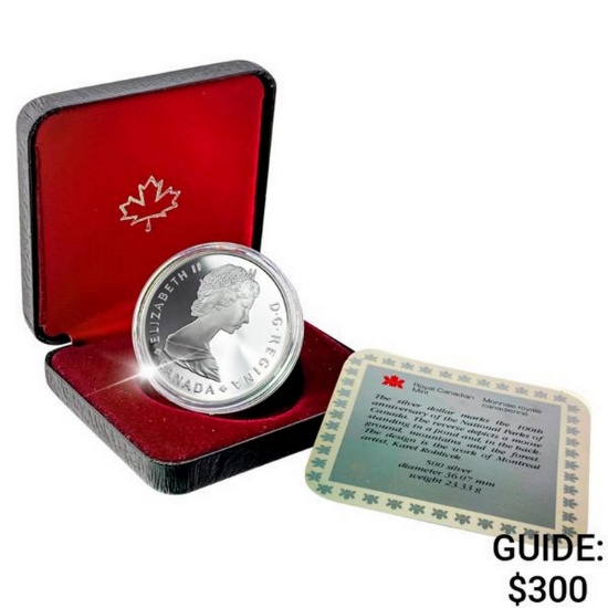 1985 Silver Royal Canadian Mint Coin