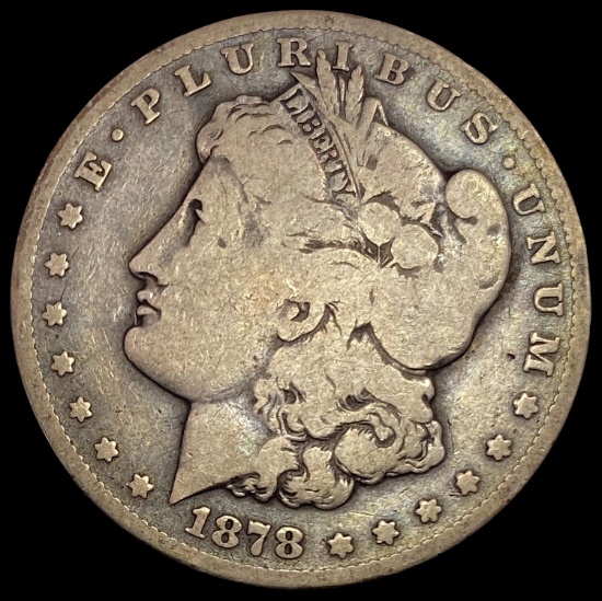 1878-CC Morgan Silver Dollar NICELY CIRCULATED
