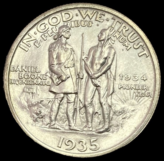 1935 Daniel Boone Half Dollar UNCIRCULATED