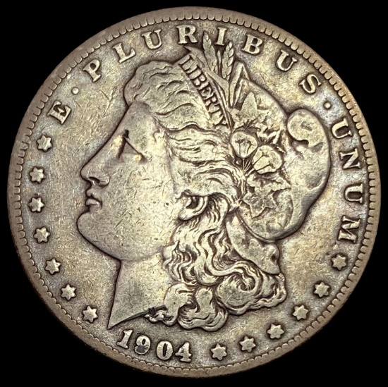 1904-S Morgan Silver Dollar LIGHTLY CIRCULATED