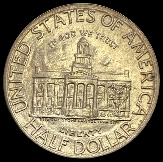 1946 Iowa Centennial Half Dollar CHOICE BU