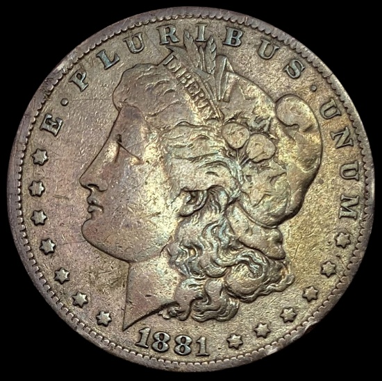 1881-S Morgan Silver Dollar LIGHTLY CIRCULATED