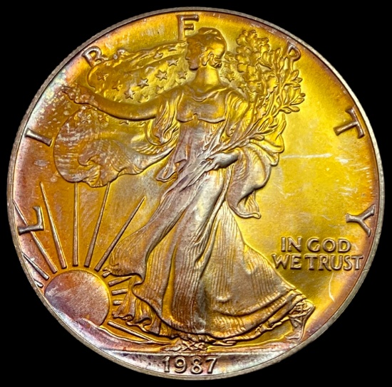 1987 American Silver Eagle GEM BU