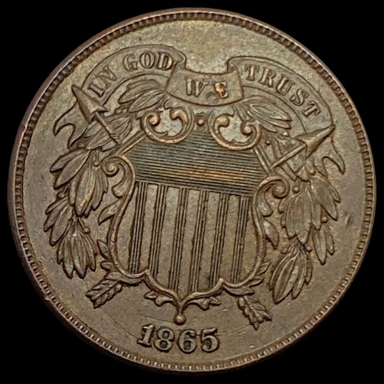 1865 Two-Cent Piece UNCIRCULATED