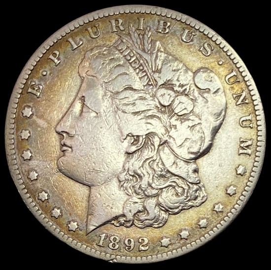1892-S Morgan Silver Dollar LIGHTLY CIRCULATED