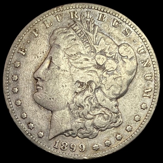 1899-S Morgan Silver Dollar LIGHTLY CIRCULATED