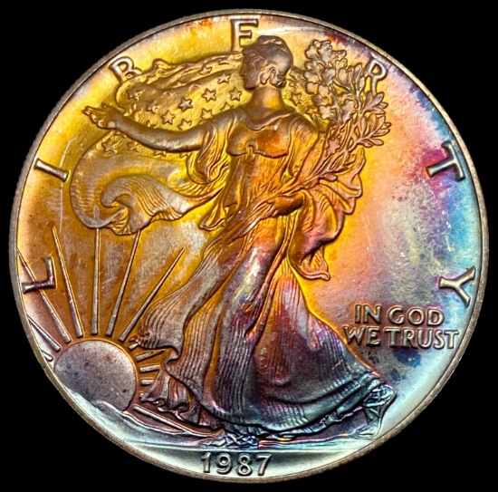 1987 American Silver Eagle GEM BU