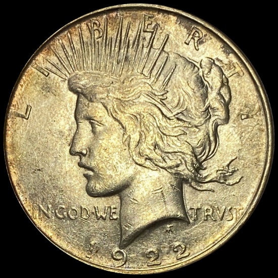 1922 Peace Silver Dollar CLOSELY UNCIRCULATED
