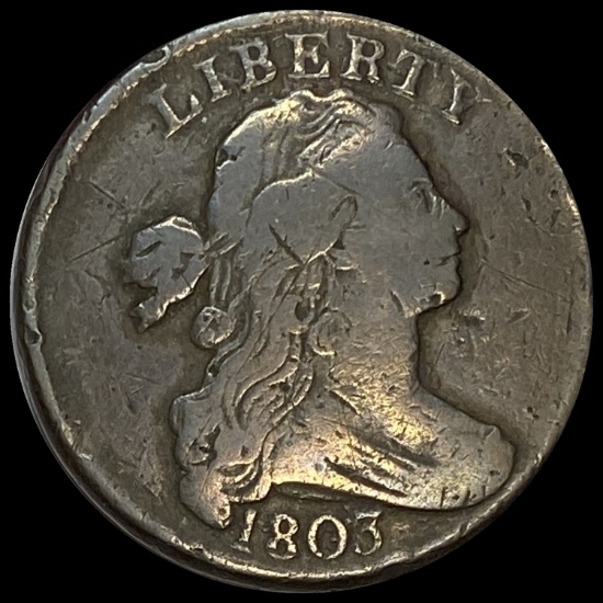 1803 Draped Bust Large Cent NICELY CIRCULATED