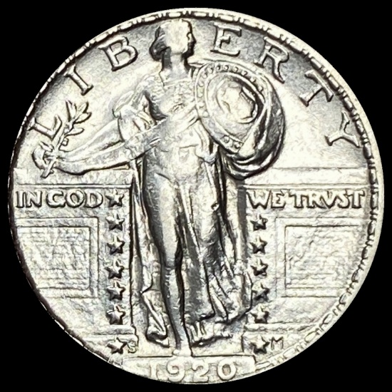 1920 Standing Liberty Quarter CHOICE AU