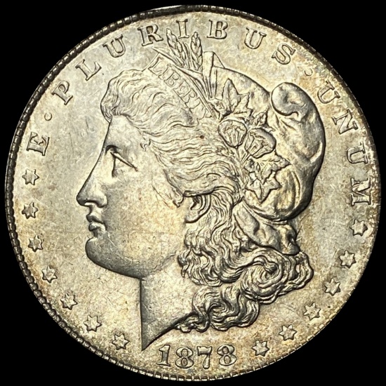 1878 Morgan Silver Dollar CLOSELY UNCIRCULATED