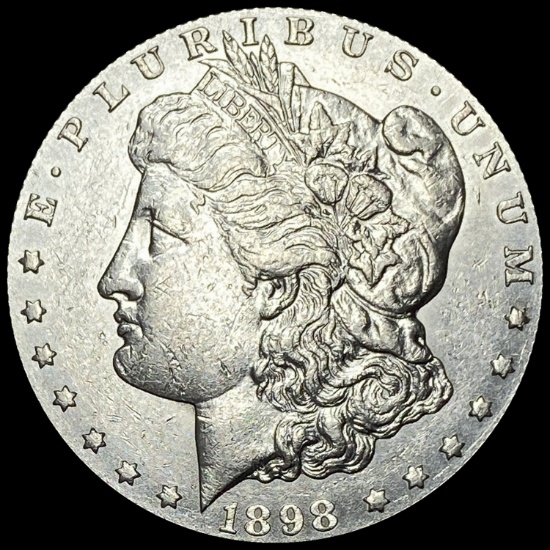 1898 Morgan Silver Dollar CLOSELY UNCIRCULATED