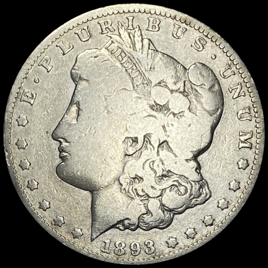 1893 Morgan Silver Dollar NICELY CIRCULATED