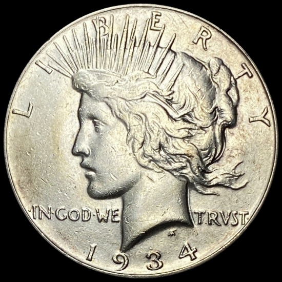 1934 Peace Dollar CLOSELY UNCIRCULATED