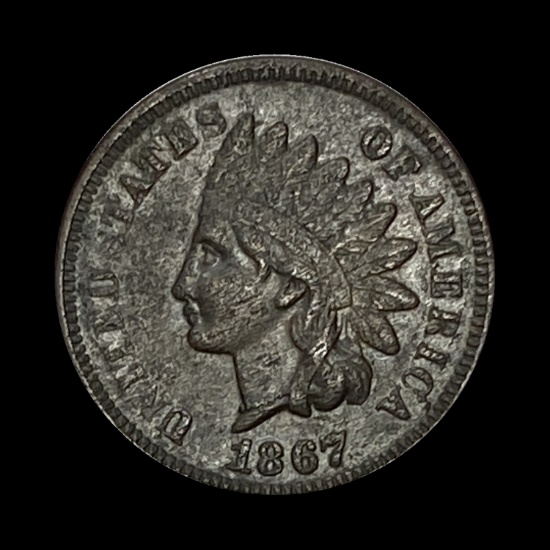 1867 Indian Head Cent CLOSELY UNCIRCULATED